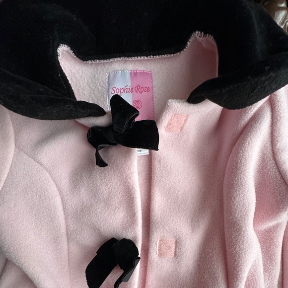 ✨ Sophie Rose Girls’ Pink Coat – Size 4T ✨ - Picture 6 of 6